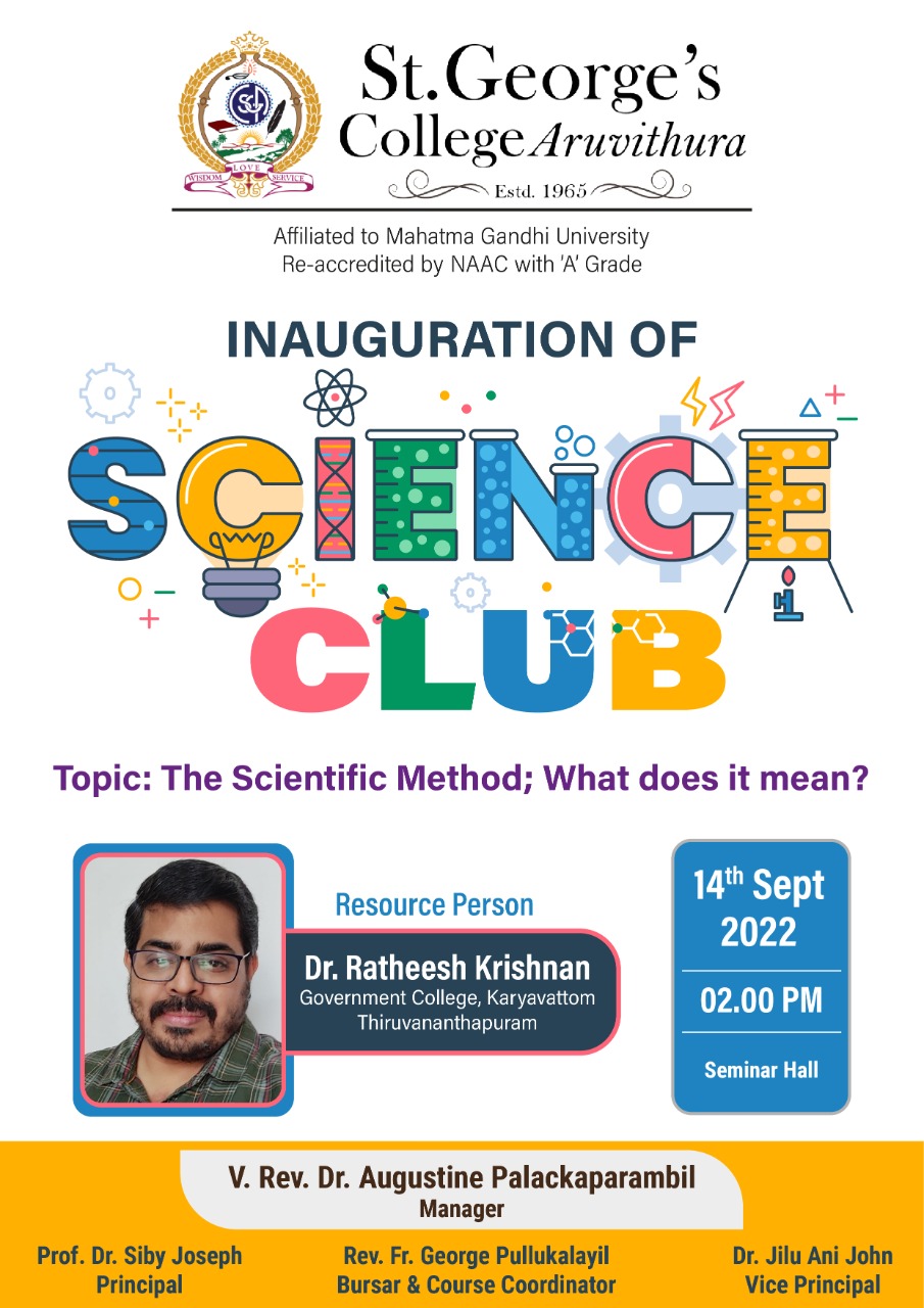 Science Club Inauguration